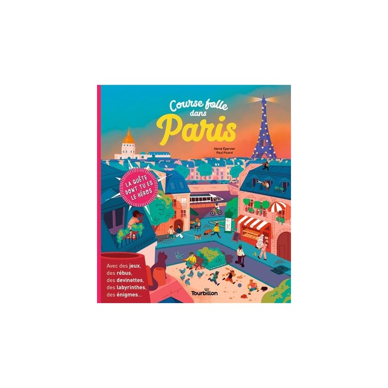 Course folle dans Paris Course folle dans Paris