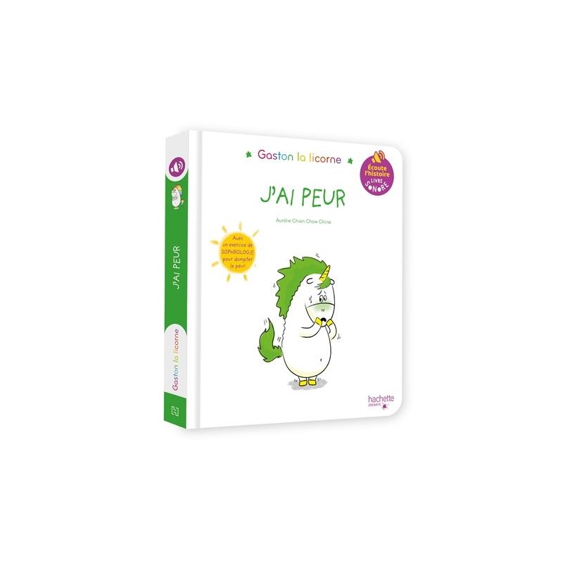 Gaston la licorne - J'ai peur : livre sonore Gaston la licorne - J'ai peur : livre sonore
