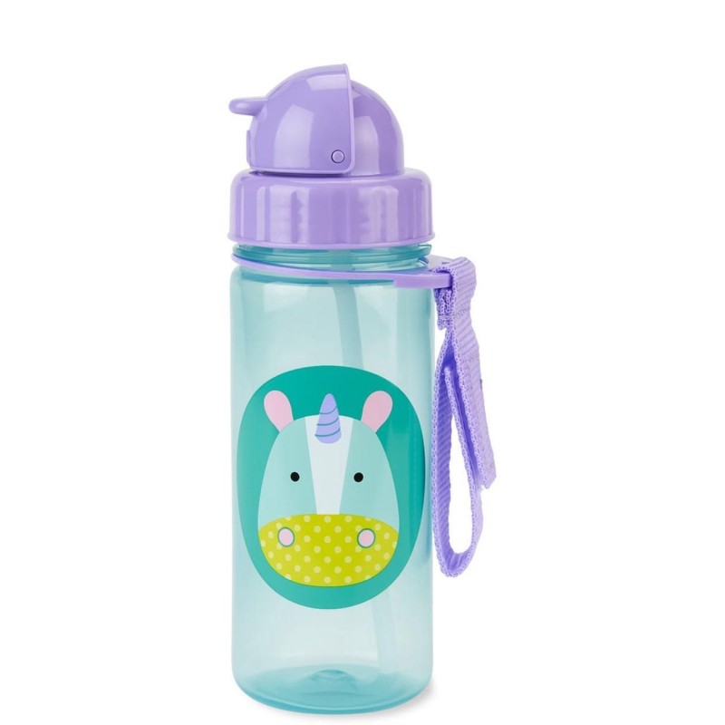 Gourde avec paille - Licorne Gourde avec paille - Licorne