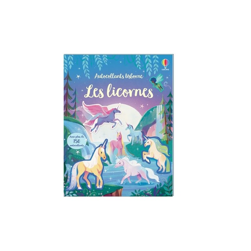 Les licornes : Autocollants Usborne Les licornes : Autocollants Usborne