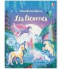 Les licornes : Autocollants Usborne