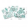 Coloriages brillants - Sous la mer