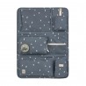 Organisateur de voiture - Happy Prints Bleu nuit
