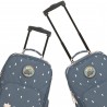 Valise à roulettes - Happy Prints Bleu nuit