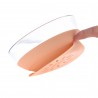 Coffret repas en verre - Silicone abricot