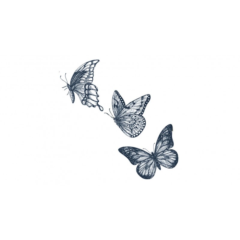 Tatouages Sioou Papillons trio Tatouages Sioou Papillons trio