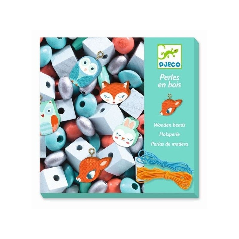 Perles en bois Petits animaux Perles en bois Petits animaux