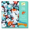 Perles en bois Petits animaux