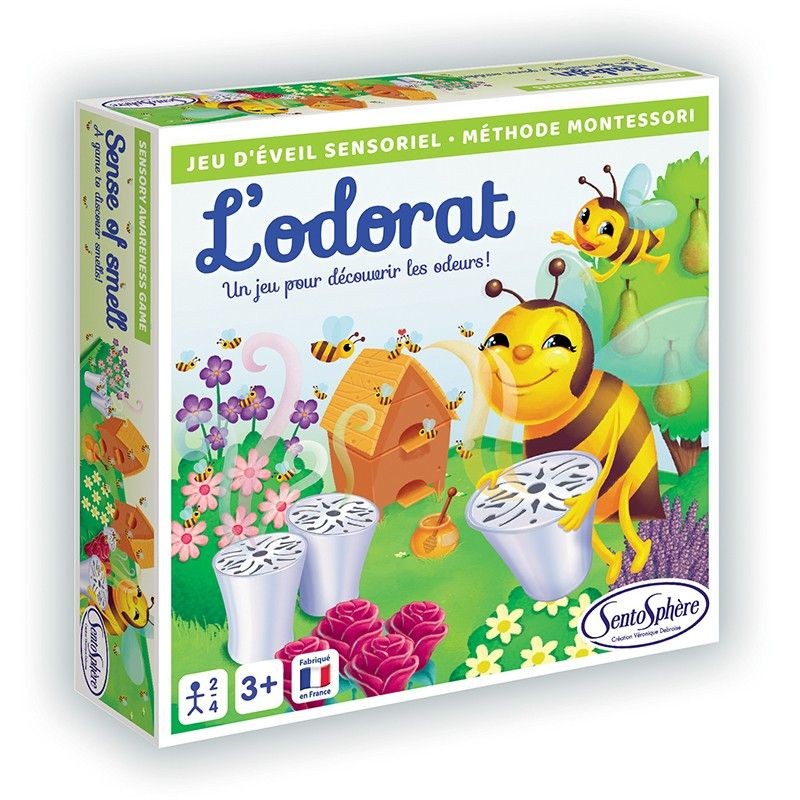 Jeu d'éveil sensoriel - L'odorat Jeu d'éveil sensoriel - L'odorat