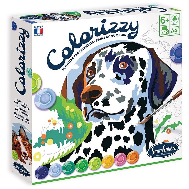 Peinture par numéros COLORIZZY - Chiens Peinture par numéros COLORIZZY - Chiens
