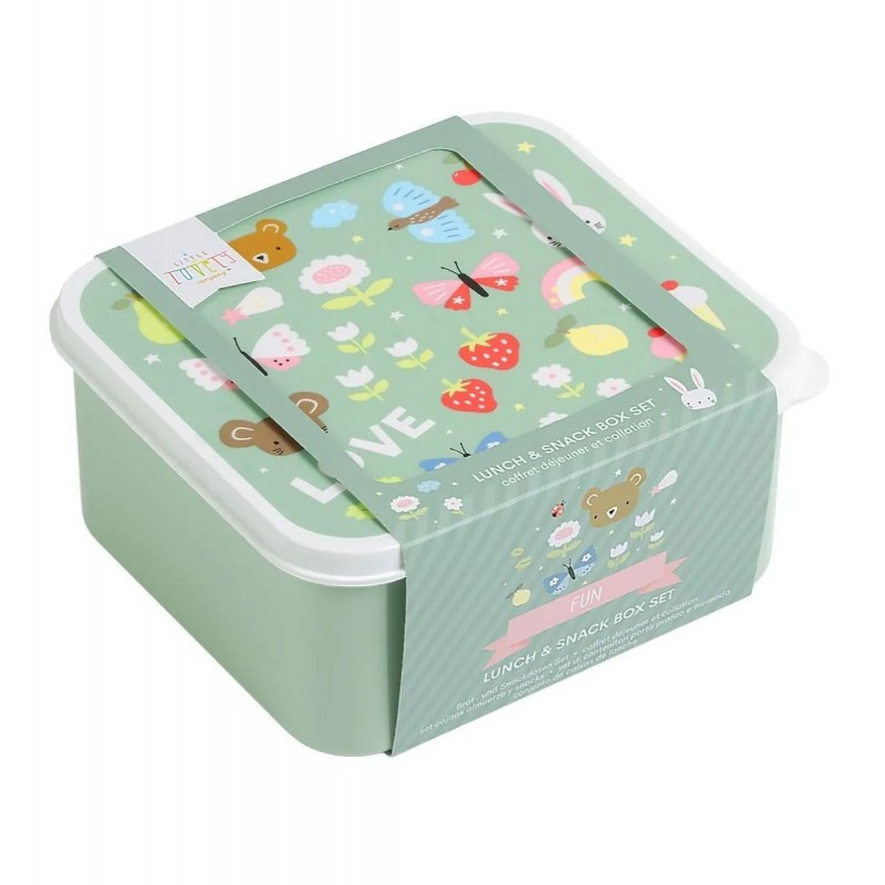 Set de 4 boîtes à tartines/goûter - Joie Set de 4 boîtes à tartines/goûter - Joie