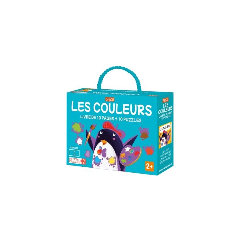 Puzzle 2 pièces - Les couleurs Puzzle 2 pièces - Les couleurs