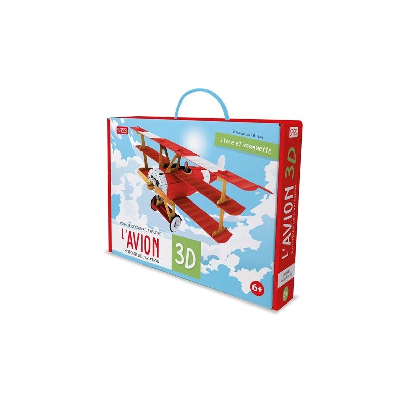 L'avion 3D - Livre et maquette à créer L'avion 3D - Livre et maquette à créer