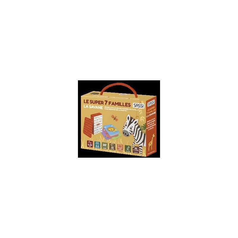 Le super 7 familles - La savane Le super 7 familles - La savane