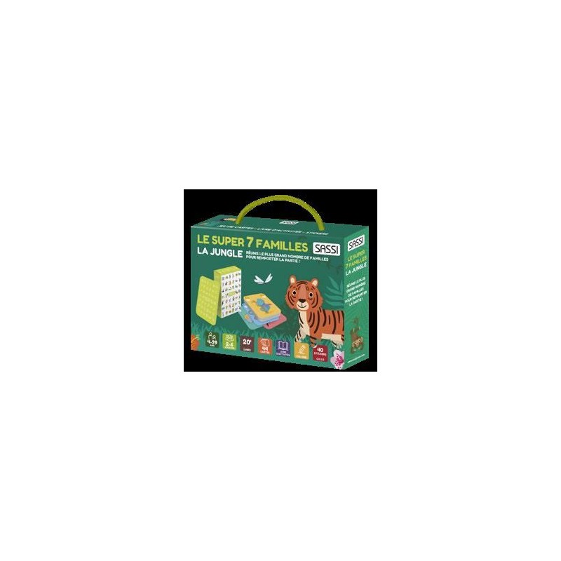 Le super 7 familles - La jungle Le super 7 familles - La jungle