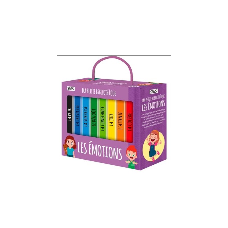 Ma petite bibliothèque - Les émotions Ma petite bibliothèque - Les émotions