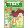 Livre activités et stickers - La forêt