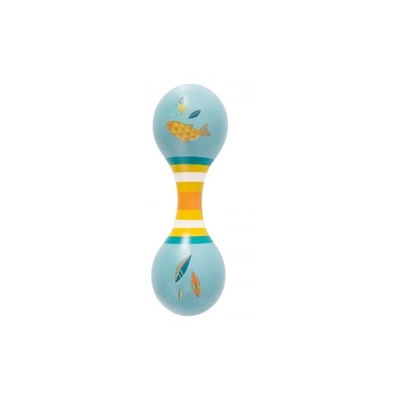 Maracas double bleue - Le voyage d'Olga Maracas double bleue - Le voyage d'Olga