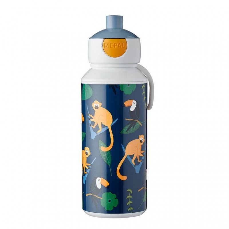 Gourde pop-up campus 400 ml - Jungle Gourde pop-up campus 400 ml - Jungle