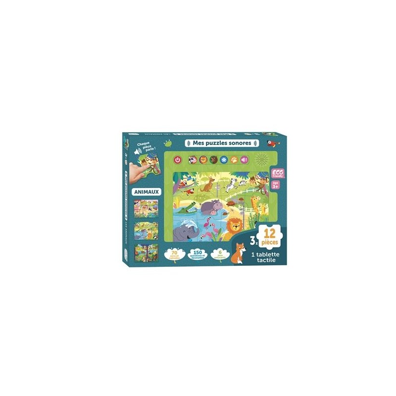 Mes puzzles sonores - Animaux Mes puzzles sonores - Animaux