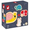 4 puzzles évolutifs - Jardin