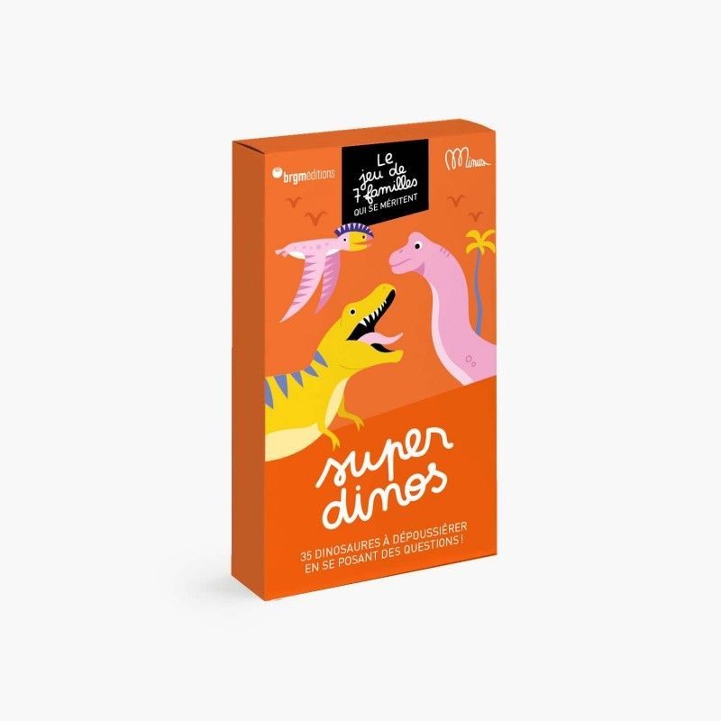 Super dinos - Le jeu des 7 familles qui se méritent Super dinos - Le jeu des 7 familles qui se méritent