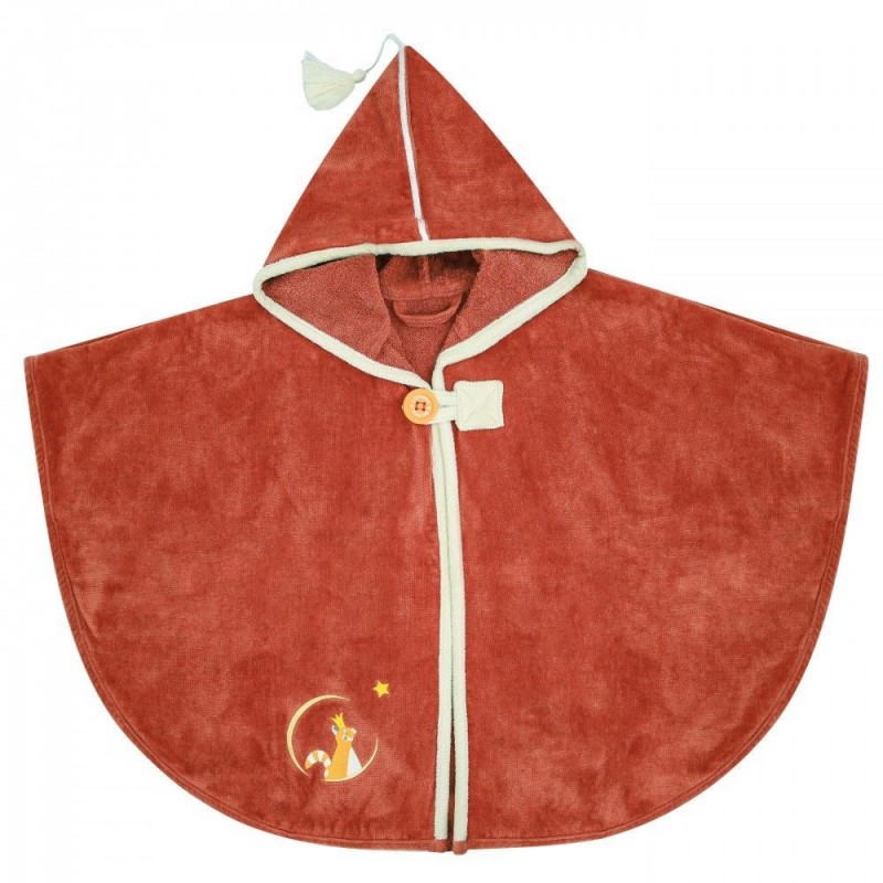 Cape de bain - Panda roux terracotta Cape de bain - Panda roux terracotta