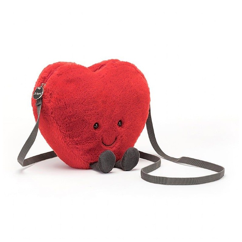 Sac Amuseable Coeur rouge Sac Amuseable Coeur rouge