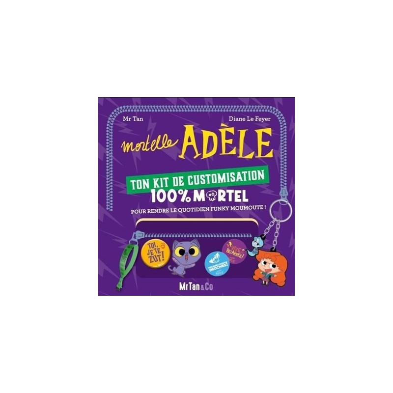 Mortelle Adèle - Kit de customisation Mortelle Adèle - Kit de customisation