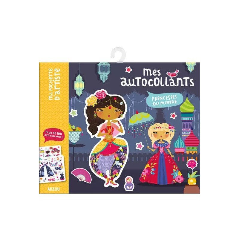 Ma pochette d'artiste - Mes autocollants Princesses du monde Ma pochette d'artiste - Mes autocollants Princesses du monde