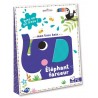 Mon livre bain éléphant farceur ! : crache de l'eau