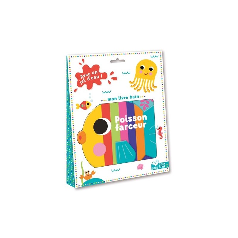 Mon livre bain poisson farceur ! : crache de l'eau Mon livre bain poisson farceur ! : crache de l'eau