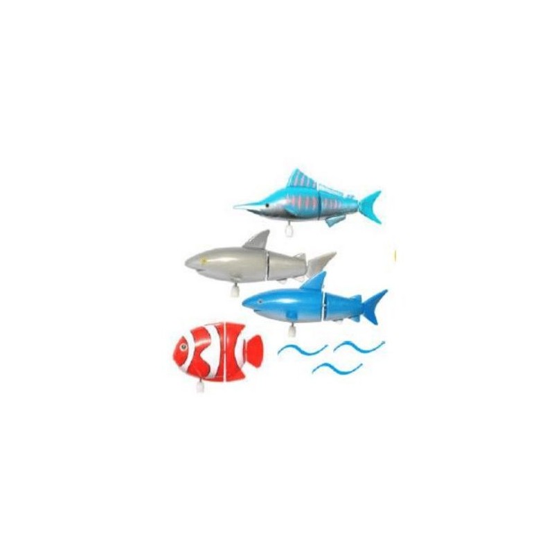 Jouet de bain à remonter - POISSONS Jouet de bain à remonter - POISSONS