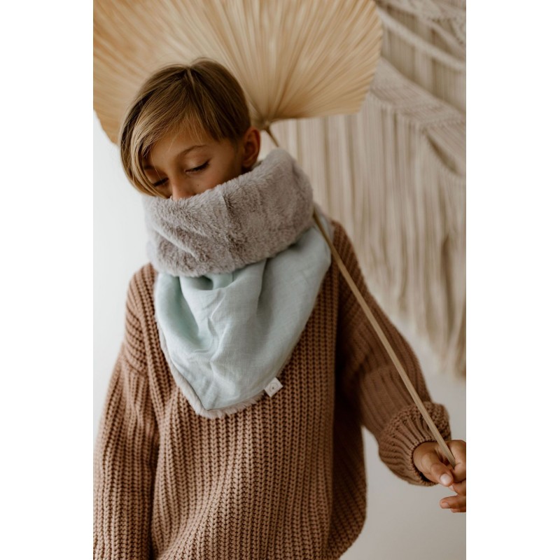 Foulard automne-hiver 8-99 ans - Vert - Embrun Foulard automne-hiver 8-99 ans - Vert - Embrun