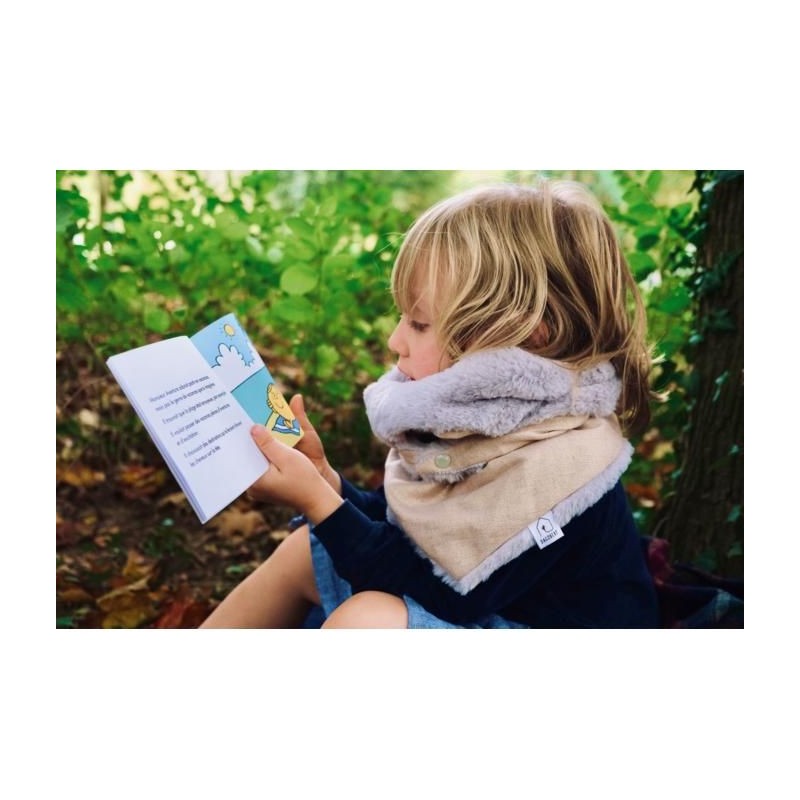 Foulard enfant automne-hiver - Rose doré Foulard enfant automne-hiver - Rose doré