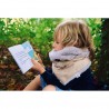 Foulard enfant automne-hiver - Rose doré