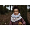 Foulard enfant automne-hiver - Rose doré