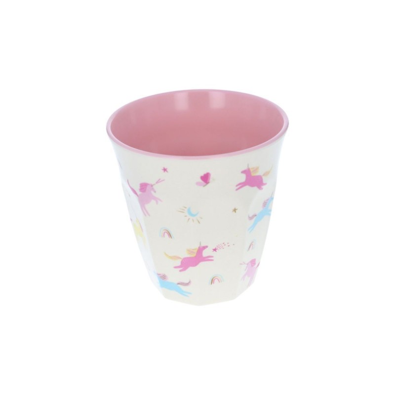 Verre Licornes multicolores Verre Licornes multicolores