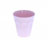 Verre rose pastel