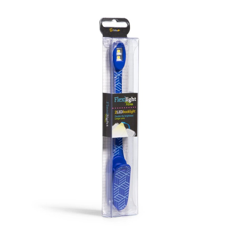 Lampe de lecture bleue - hexagones Lampe de lecture bleue - hexagones