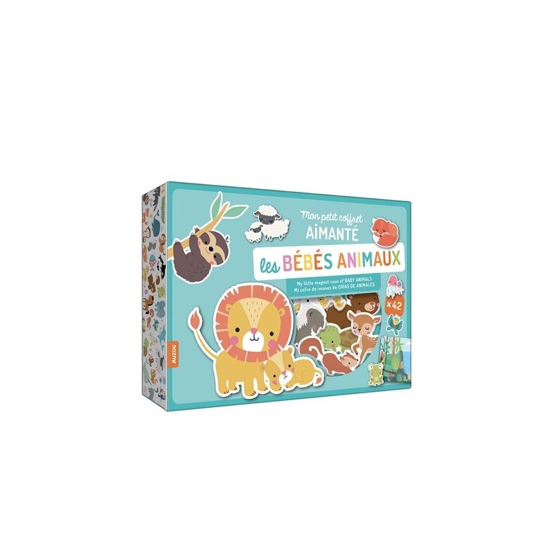 Mon petit coffret aimanté - Les bébés animaux Mon petit coffret aimanté - Les bébés animaux