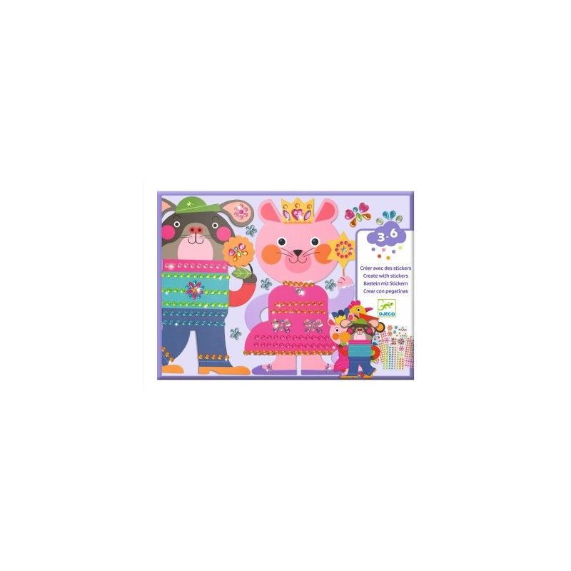 Créer avec des stickers - Eclatants