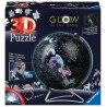 Puzzle 3D - Globe phosphorescent 180 pièces