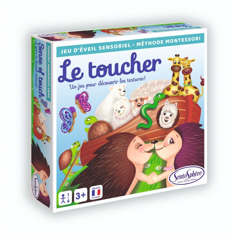 Jeu d'éveil sensoriel - Le toucher Jeu d'éveil sensoriel - Le toucher