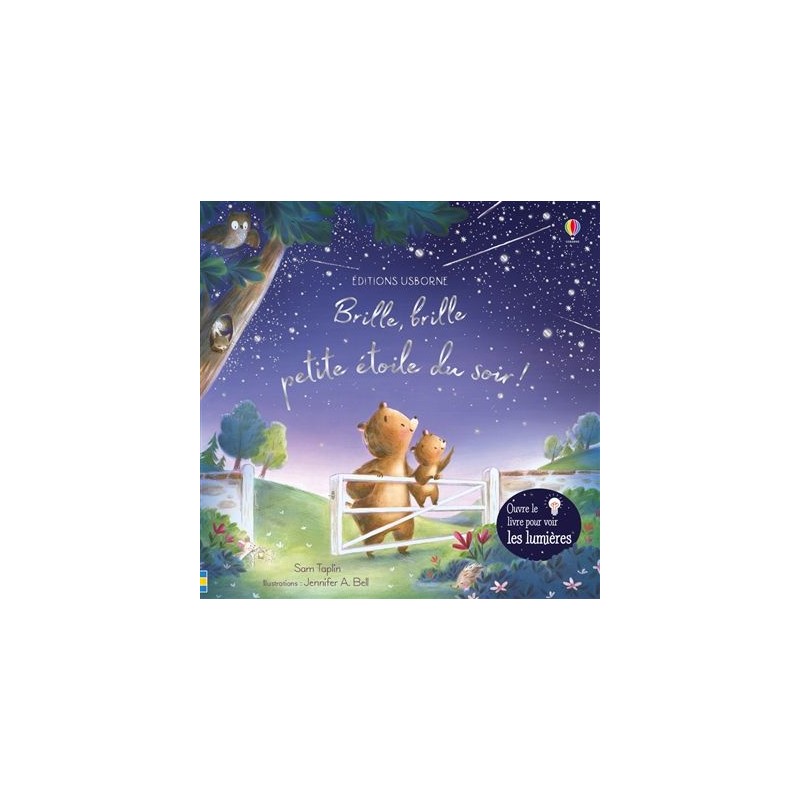 Livre lumineux - Brille, brille, petite étoile du soir ! Livre lumineux - Brille, brille, petite étoile du soir !