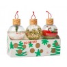Boules de Noël sensorielles - Set de 3