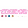 Kit de tatouage paillettes