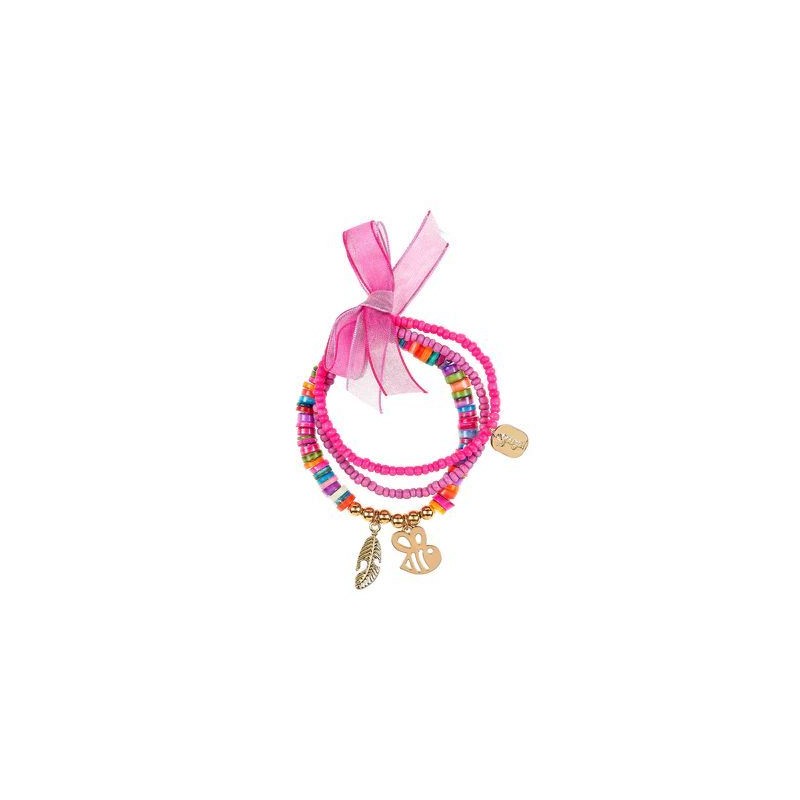 Bracelet Sula, Plume - Abeille Bracelet Sula, Plume - Abeille