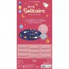 Jeu de solitaire. Solitaire game. Solitario
