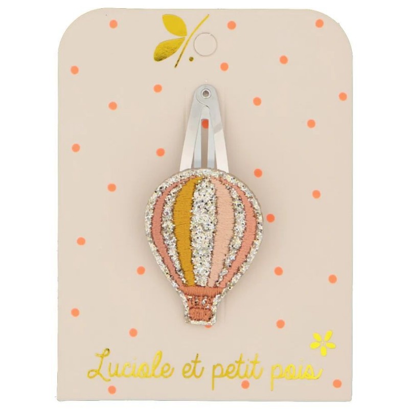 Barrette montgolfière beige Barrette montgolfière beige